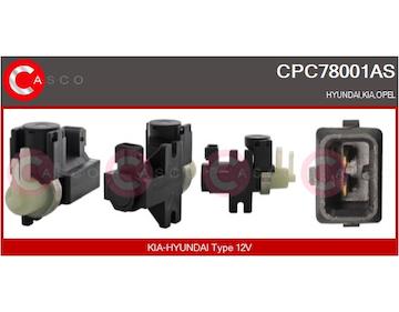 Měnič tlaku, výfukový systém CASCO CPC78001AS