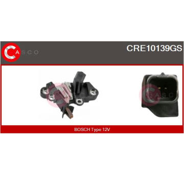 Chladič pre recirkuláciu plynov CASCO CRG70001AS