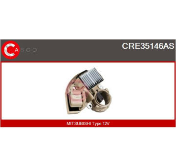 Odpor vnútorného ventilátora CASCO CRS70040AS