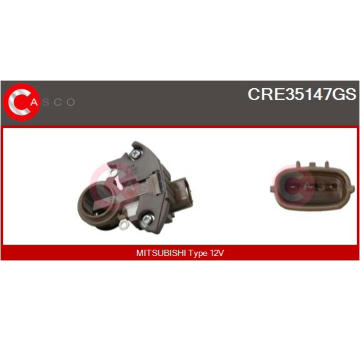 Odpor vnútorného ventilátora CASCO CRS70040GS