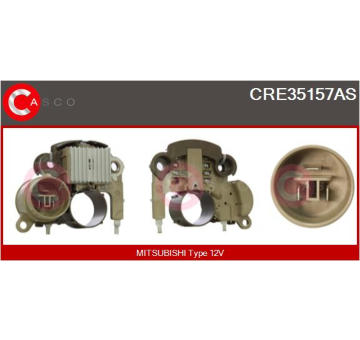 Držák, uhlíkové kartáče CASCO CBH40600AS