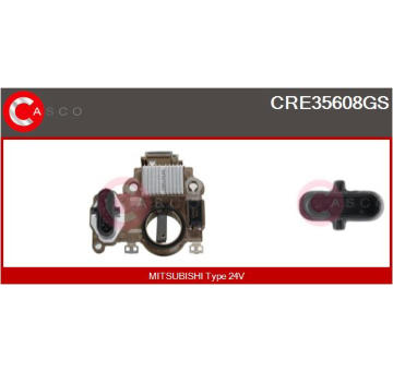 Odpor vnútorného ventilátora CASCO CRS71004AS