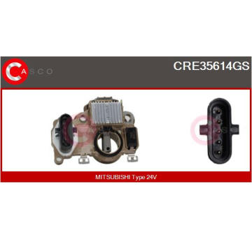 Odpor vnútorného ventilátora CASCO CRS71011AS