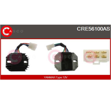 Chladič, recirkulace spalin CASCO CRG70007GS