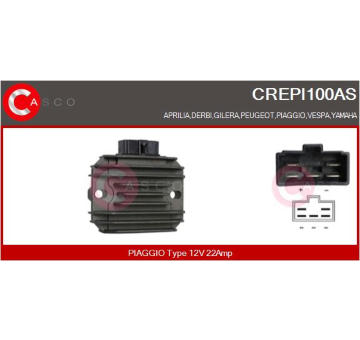 Odpor vnútorného ventilátora CASCO CRS73023AS