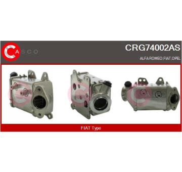 Chladič, recirkulace spalin CASCO CRG74002AS