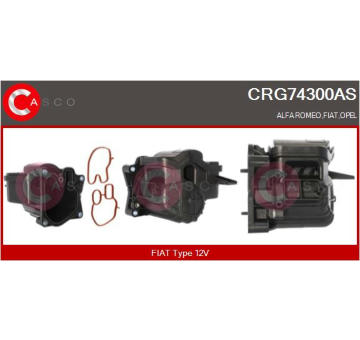 Odpor vnútorného ventilátora CASCO CRS76007AS