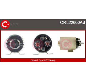 Relé, startér CASCO CRL22600AS