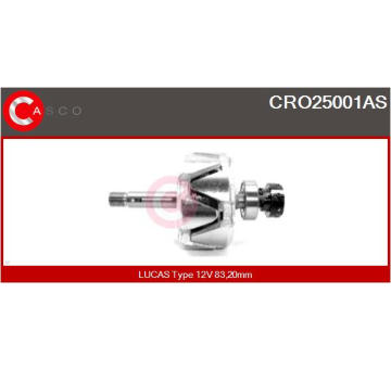 Odpor, vnitřní tlakový ventilátor CASCO CRS75003AS