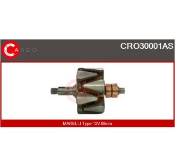 Odpor, vnitřní tlakový ventilátor CASCO CRS75003GS