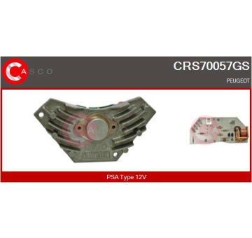 Skupina trupu, turbodmychadlo CASCO CCH76045KS