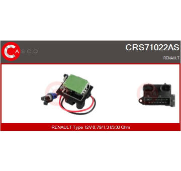 AGR-Ventil CASCO CVG74001AS