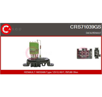 AGR-Ventil CASCO CVG74019GS