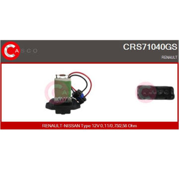 AGR-Ventil CASCO CVG74019PS