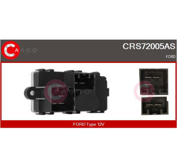 Snímač uhlu natočenia volantu CASCO CSS74310GS