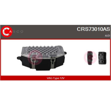 Odpor, vnitřní tlakový ventilátor CASCO CRS73010AS