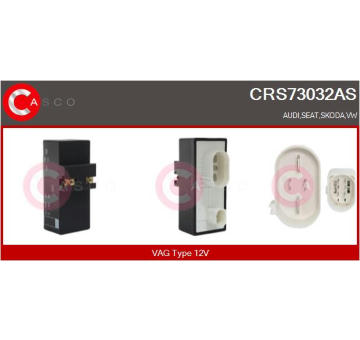 Rameno stierača skiel CASCO CWA74303AS