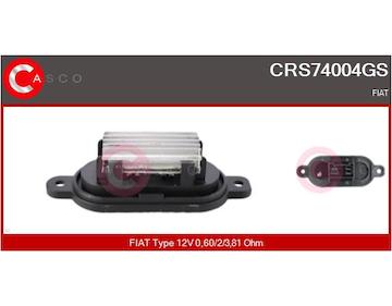 Odpor, vnitřní tlakový ventilátor CASCO CRS74004GS