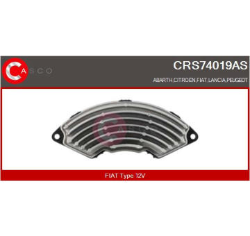 Odpor vnútorného ventilátora CASCO CRS74019AS