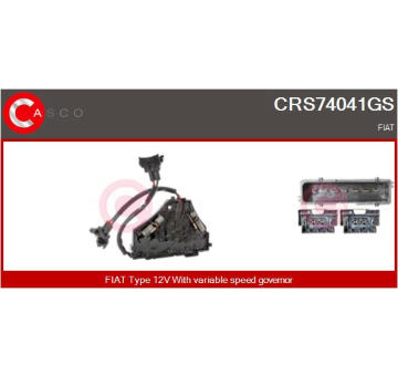 Systém čistenia skiel CASCO CWS10111GS