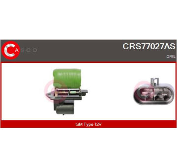 Spínač elektrického otvárania okien CASCO CWR74019AS