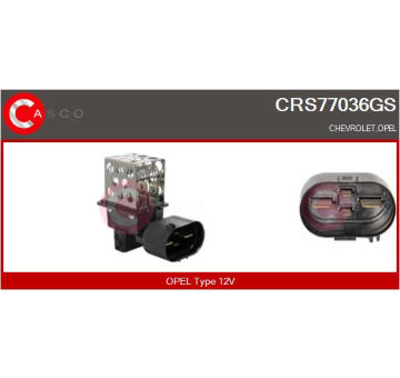 Spínač elektrického otvárania okien CASCO CWR77012AS