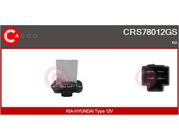 Odpor, vnitřní tlakový ventilátor CASCO CRS78012GS