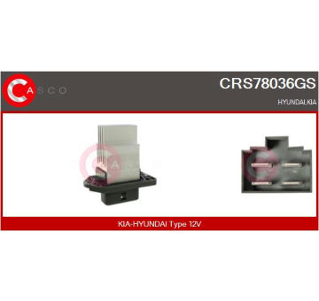 Motor stieračov CASCO CWM15146GS
