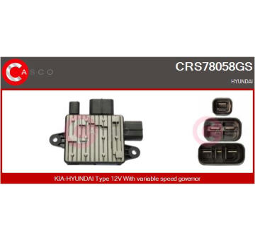 Usměrňovač, generátor CASCO CRC10111AS