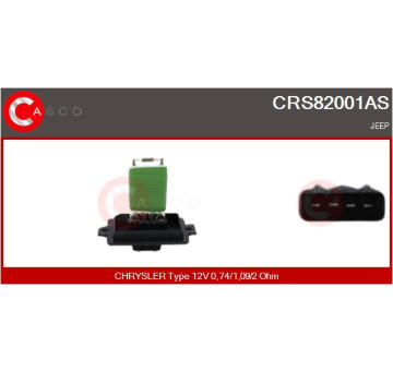 Usměrňovač, generátor CASCO CRC10129AS