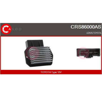 Usměrňovač, generátor CASCO CRC14106AS