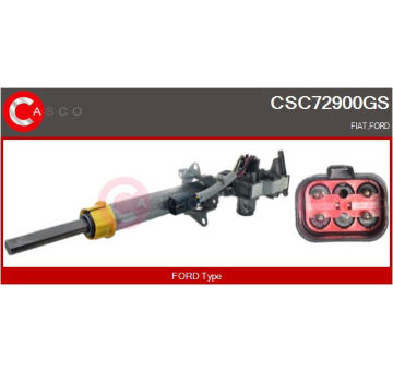 Systém čistenia skiel CASCO CWS30101AS