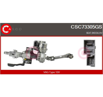 Systém čistenia skiel CASCO CWS30104AS