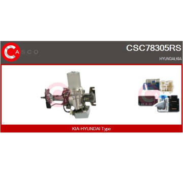 Sada akceleračního pedálu CASCO CAP71013AS