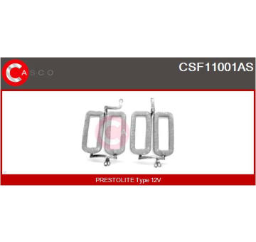 Držák, uhlíkové kartáče CASCO CBH10142AS