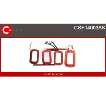 Držák, uhlíkové kartáče CASCO CBH14102AS