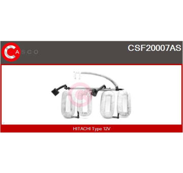 Elektromagnetický spínač, startér CASCO CSO10608AS