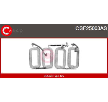 Budicí vinutí, startér CASCO CSF25003AS