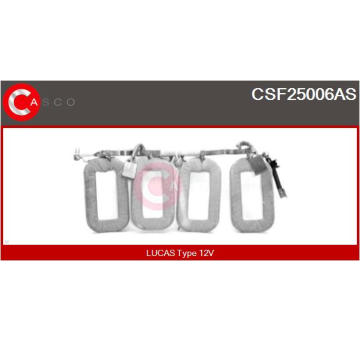 Elektromagnetický spínač, startér CASCO CSO10627AS