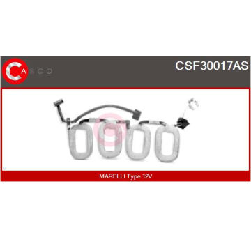 Elektromagnetický spínač, startér CASCO CSO10647GS
