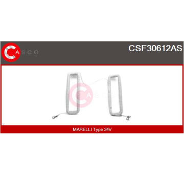 Vnútorný ventilátor CASCO CBW74006AS