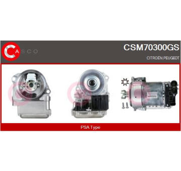 Elektromotor, převodovka řízení CASCO CSM70300GS