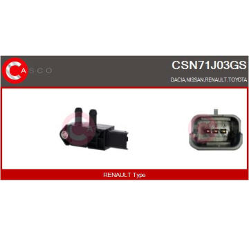 Remenica alternátora CASCO CCP90108AS