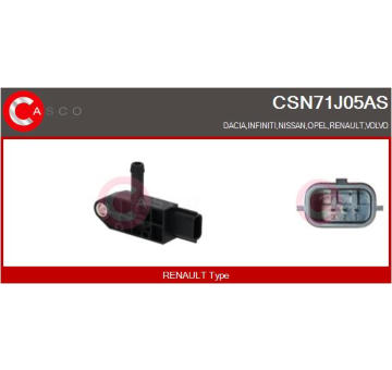 Remenica alternátora CASCO CCP90109GS