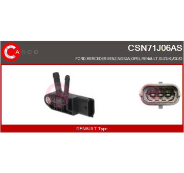 Řemenice, generátor CASCO CCP90113GS