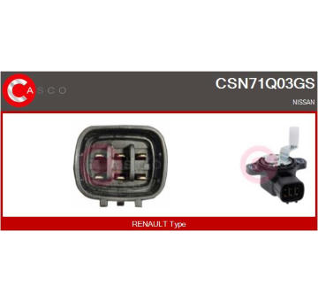 Spínač riadenia CASCO CCS70012GS