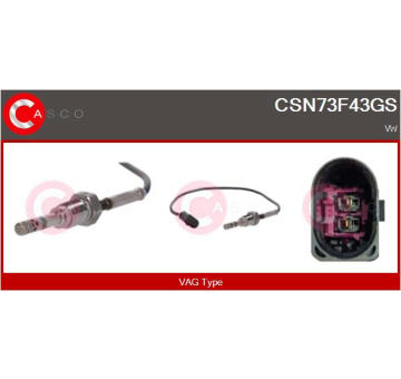 Remenica alternátora CASCO CCP90245AS