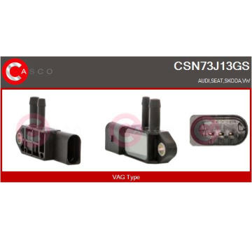 Řemenice, generátor CASCO CCP96102AS