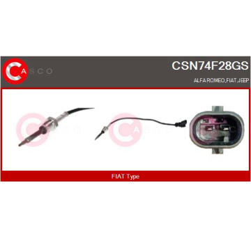 Řemenice, generátor CASCO CCP98103AS