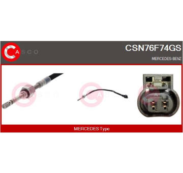 Elektromotor vetráka chladiča CASCO CEF73000AS
